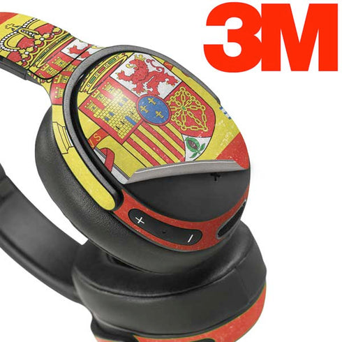 Spain Flag Distressed Skullcandy Venue Skin